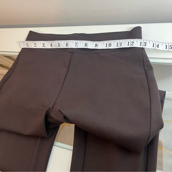 Michael Kors Women’s Size XS Brown Straight Leg Pants Pull On Dress Pants - Picture 6 of 11